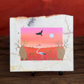 Brolga and Boabs - Kimberley - Colour Stone