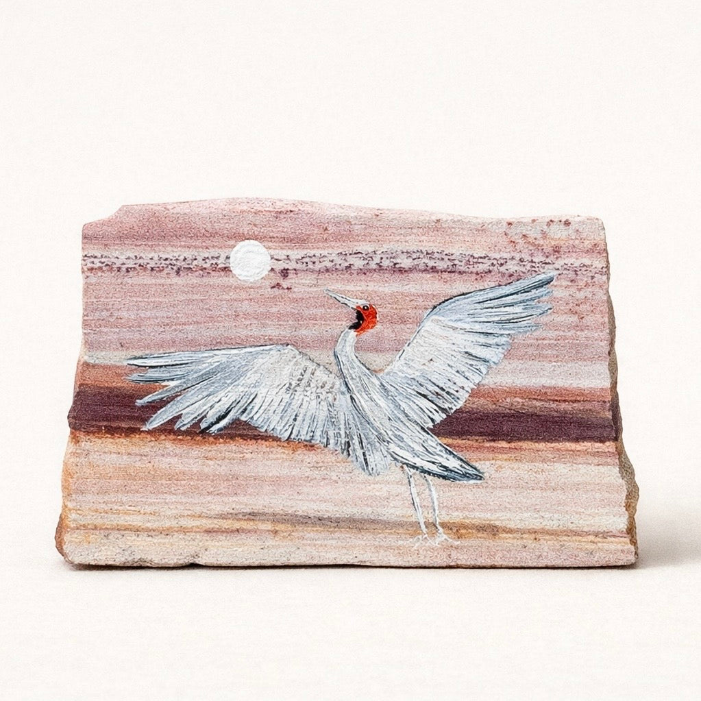 Brolga dance - Kimberley Sand Stone