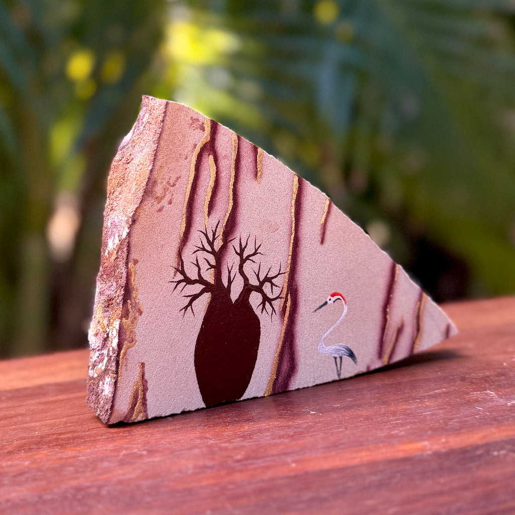 Brolga and Boab - Kimberley Colour Stone